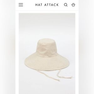Hat Attack Livvy Canvas Sunhat Cream